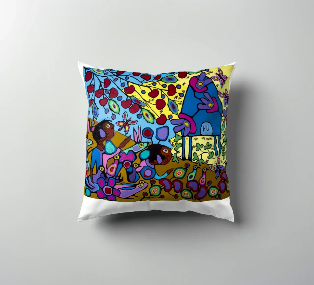 Bambini con hpuse di api cuscino da ARTMAIACREATION