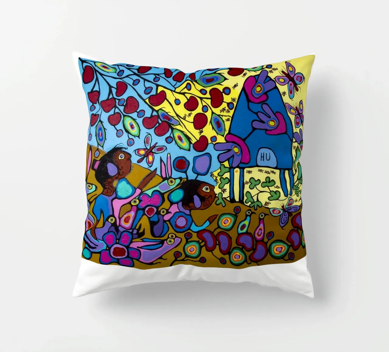 Bambini con hpuse di api cuscino da ARTMAIACREATION