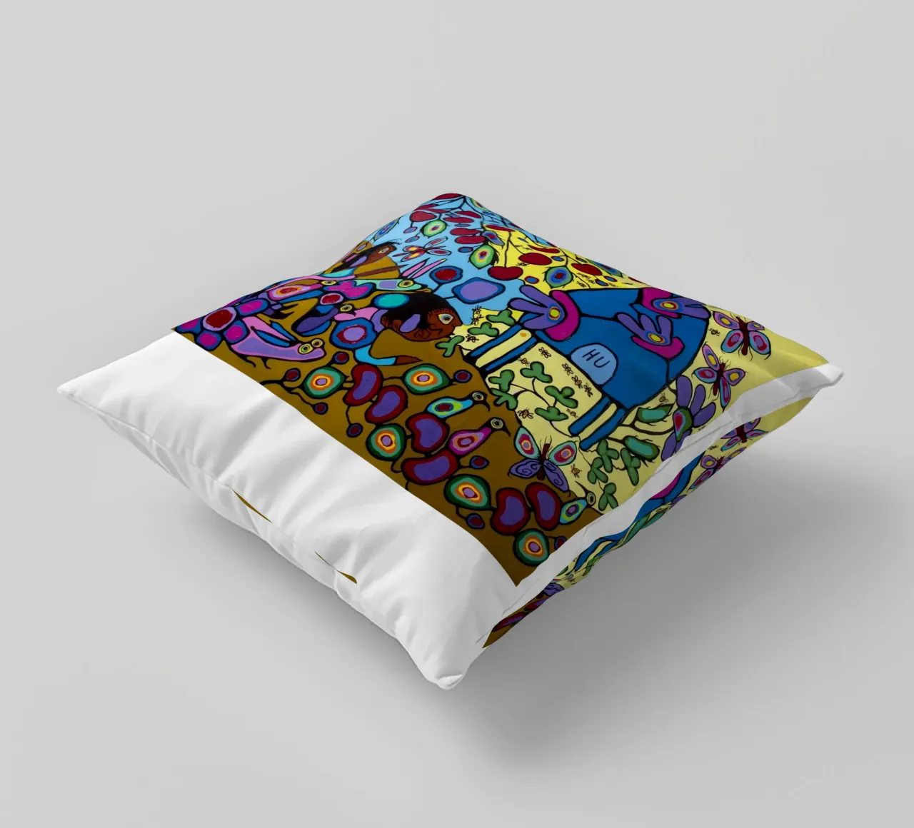 Bambini con hpuse di api cuscino da ARTMAIACREATION