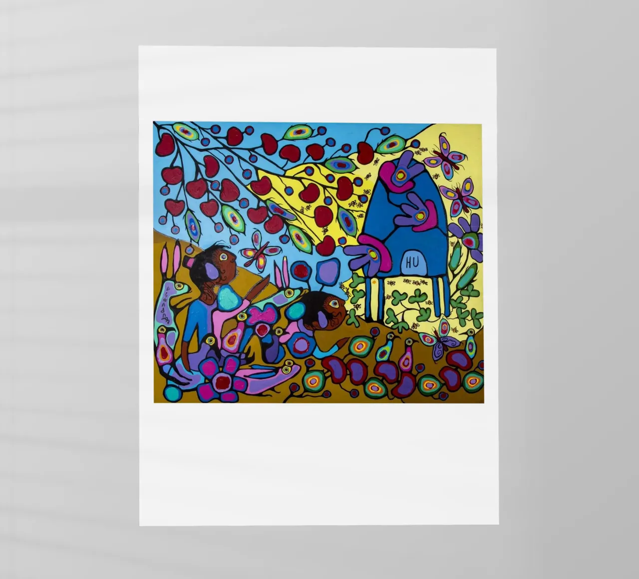 Bambini con hpuse di api pellicola backlit da ARTMAIACREATION