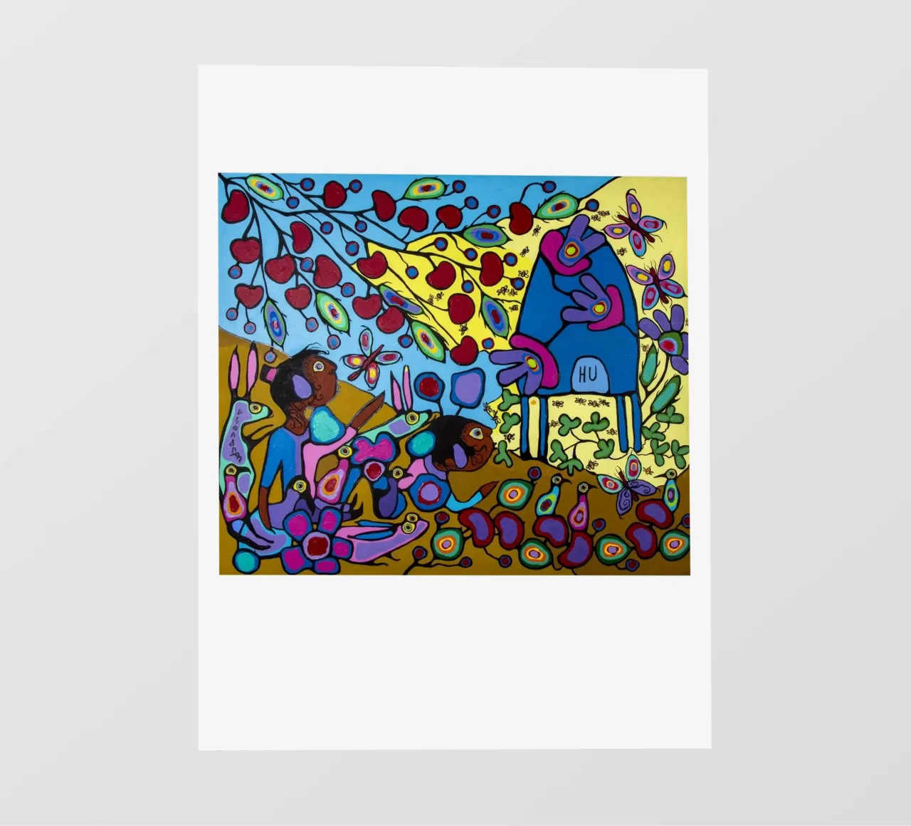 Bambini con hpuse di api telo in pvc da ARTMAIACREATION