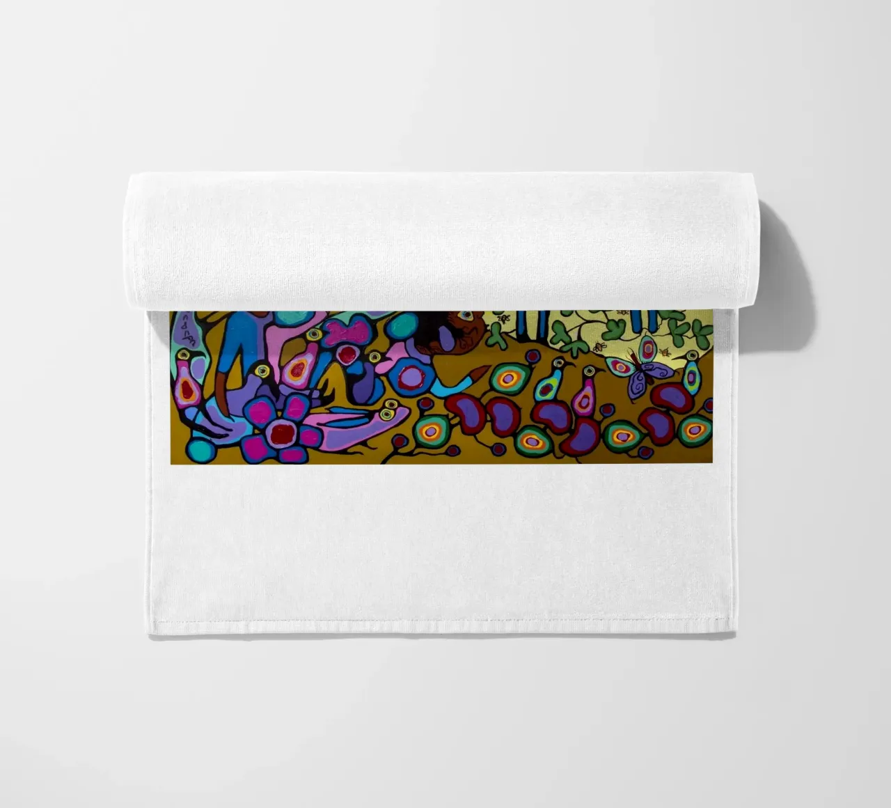 Bambini con hpuse di api telo mare da ARTMAIACREATION