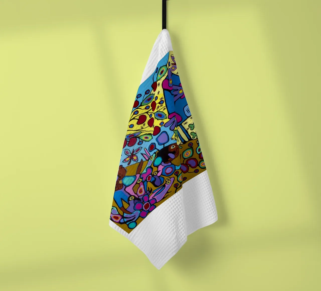 Bambini con hpuse di api canovaccio da cucina da ARTMAIACREATION