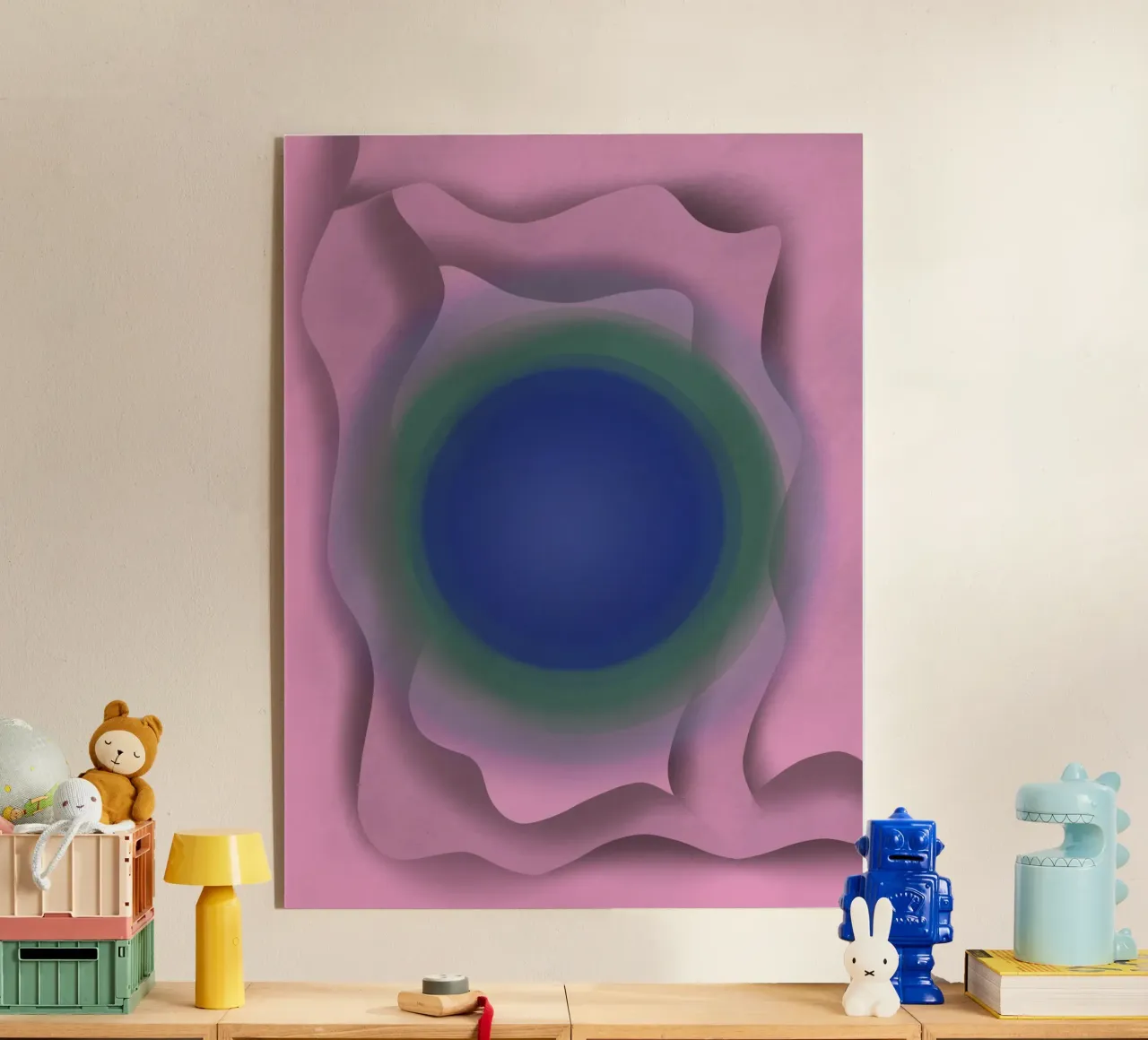 Vortice blu plexiglass da Little Dean