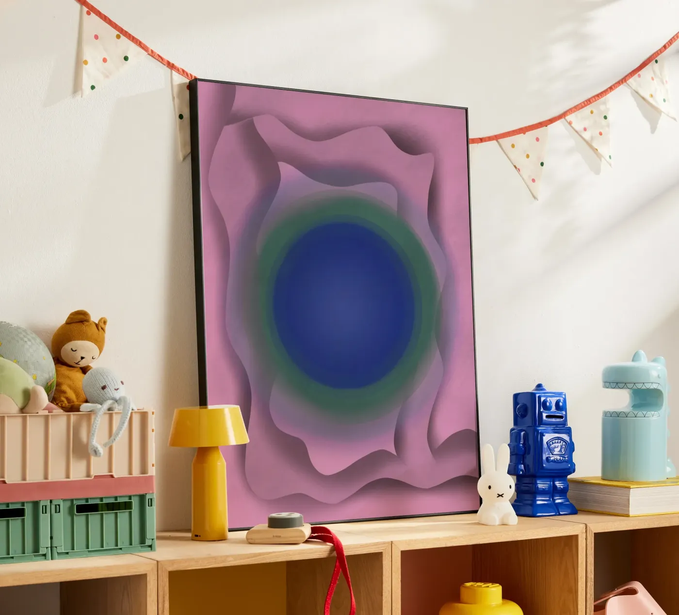 Blue vortex forex plate by Little Dean