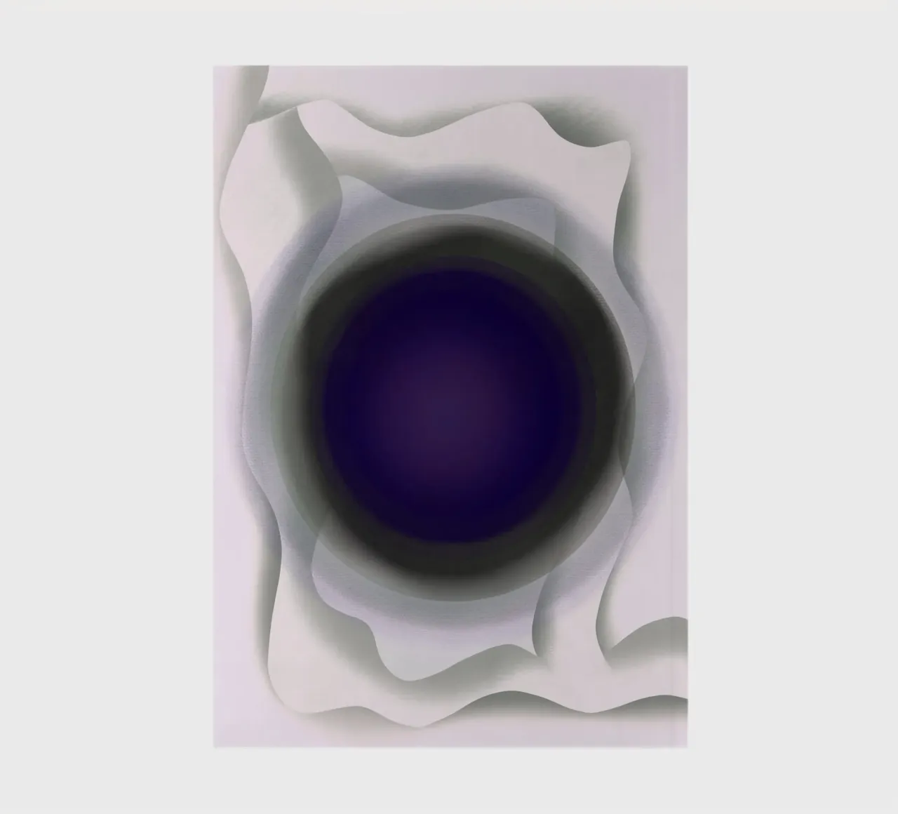 Purple void notebook by Little Dean