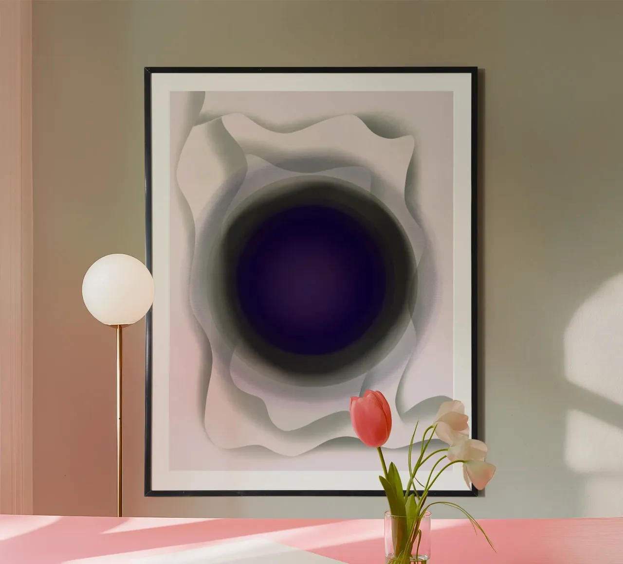 Purple void poster by Little Dean