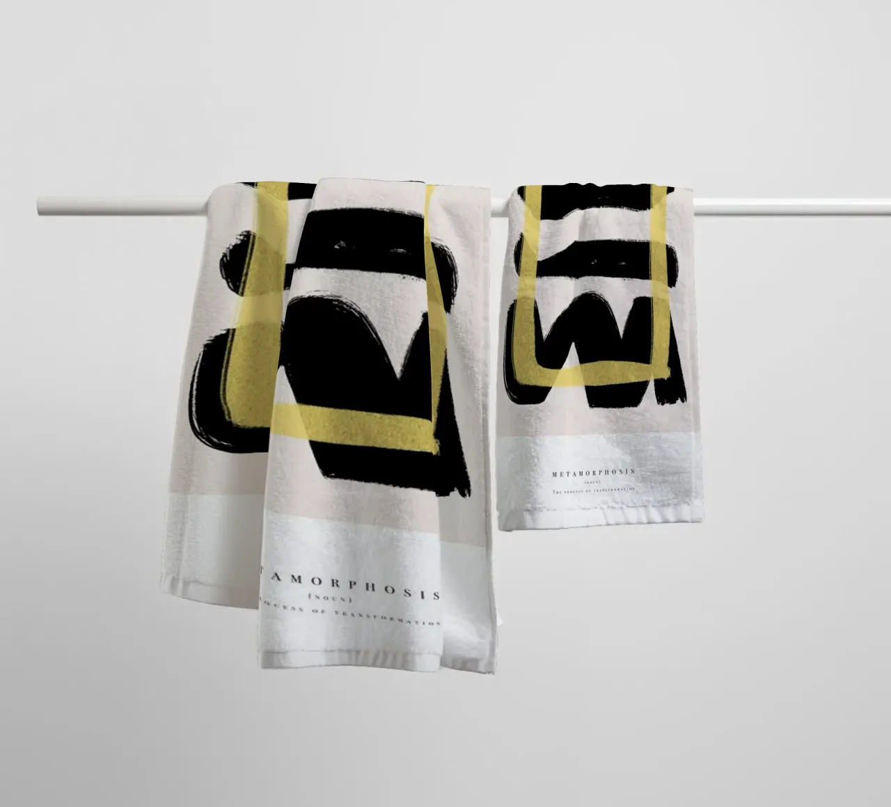 Metamorphosis towel by Pure