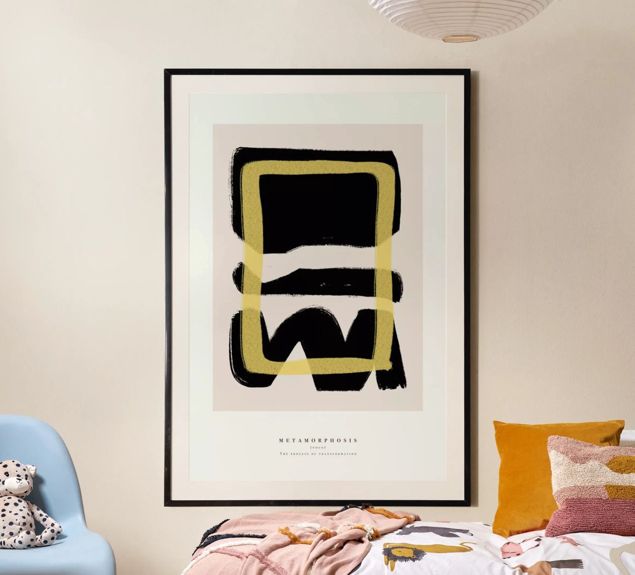 Metamorphosis poster with plastic frame by Pure
