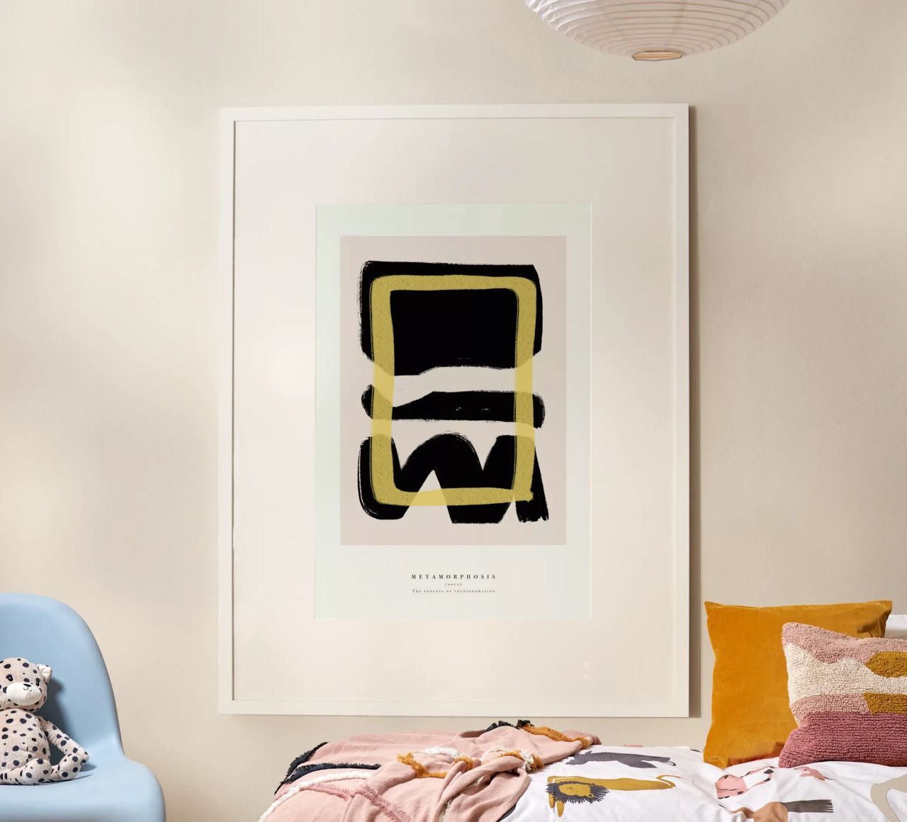 Metamorphosis poster with plastic frame by Pure