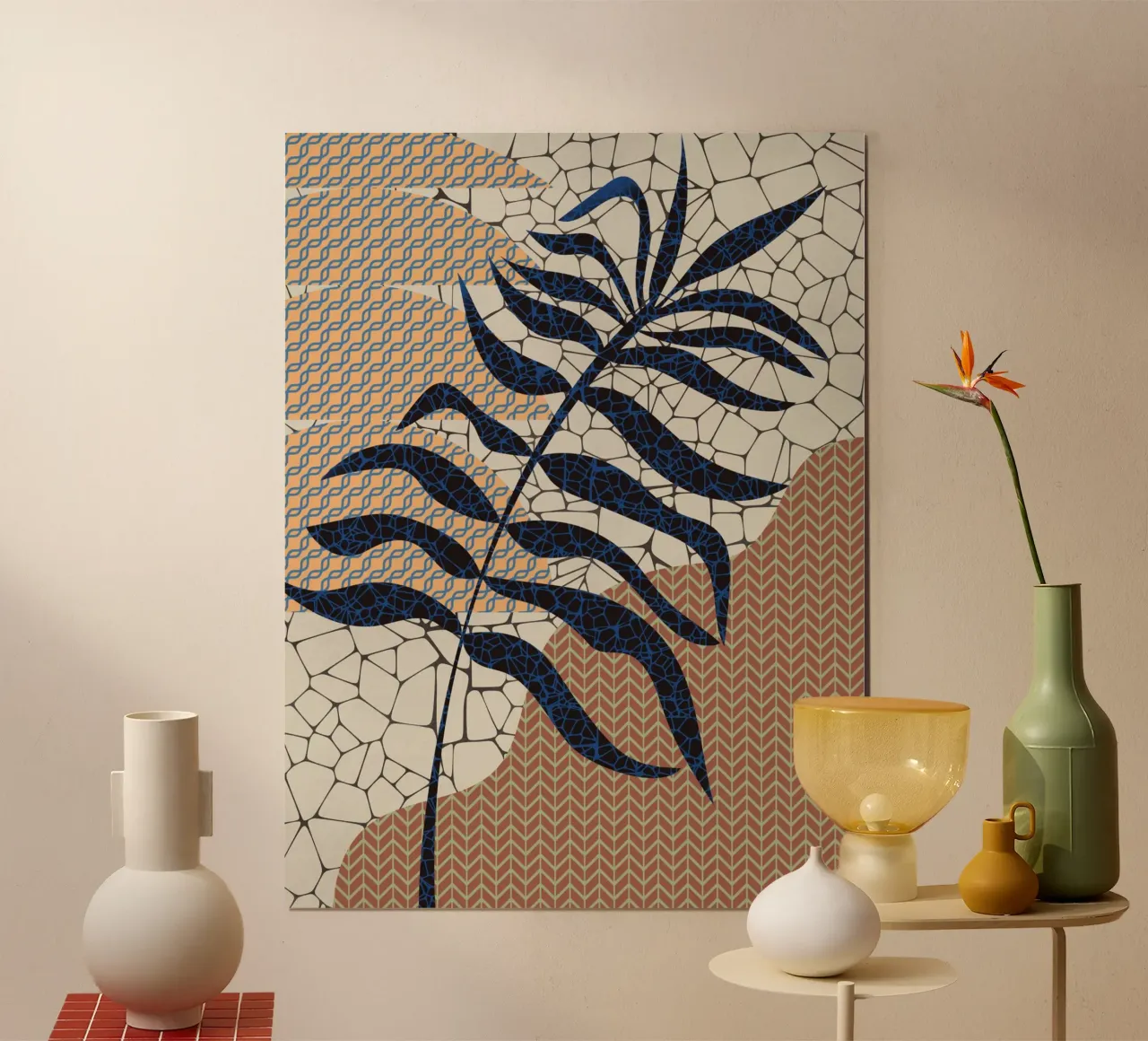 Mosaico tropicale poster da Little Dean