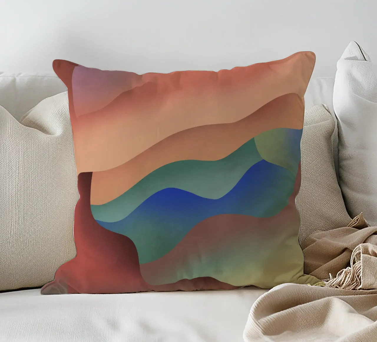 Gradiente organico cuscino da Little Dean