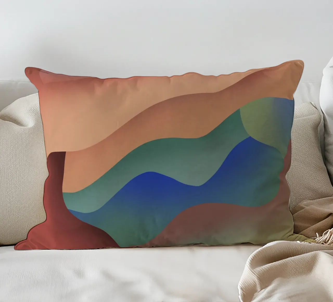 Gradiente organico cuscino da Little Dean