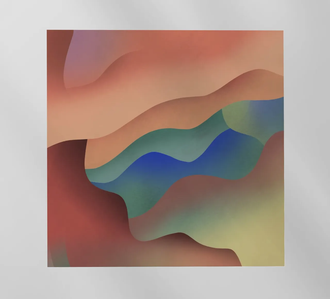 Gradiente organico pellicola backlit da Little Dean