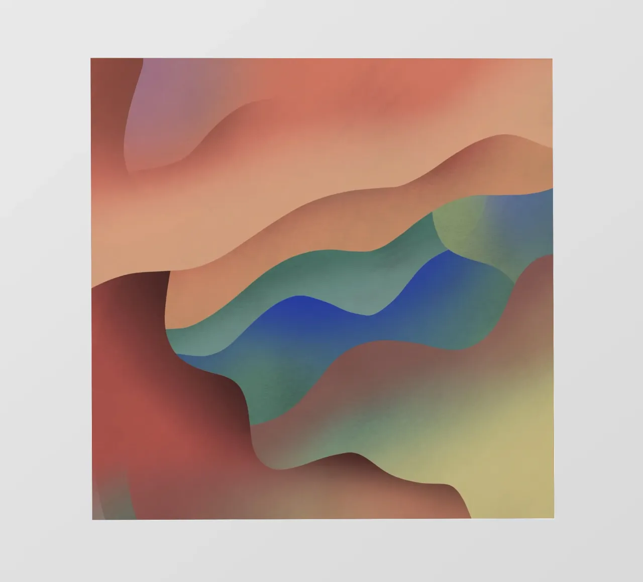 Gradiente organico pellicola backlit da Little Dean