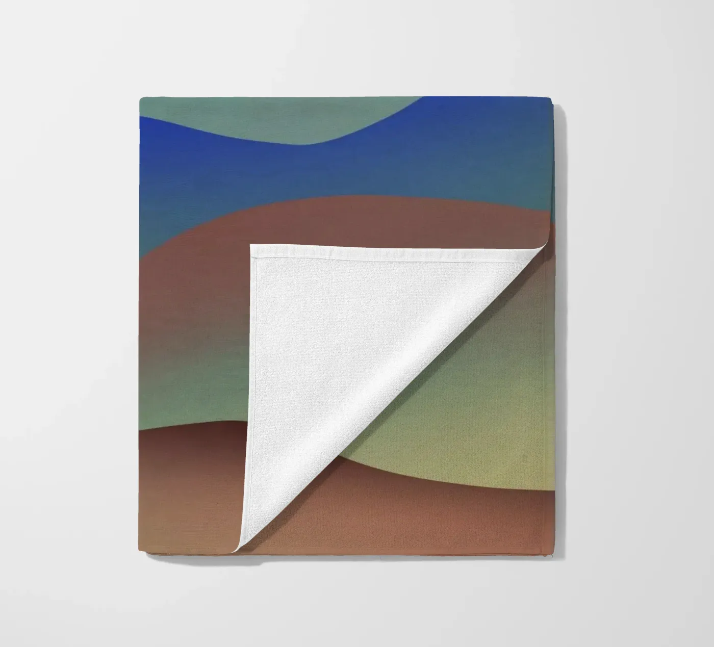 Organic gradient strandhanddoek van Little Dean