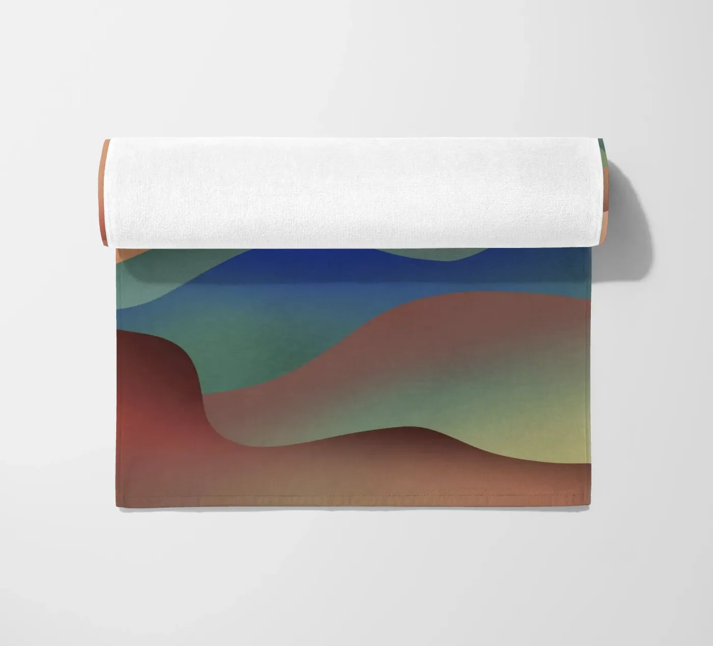 Organic gradient strandhanddoek van Little Dean