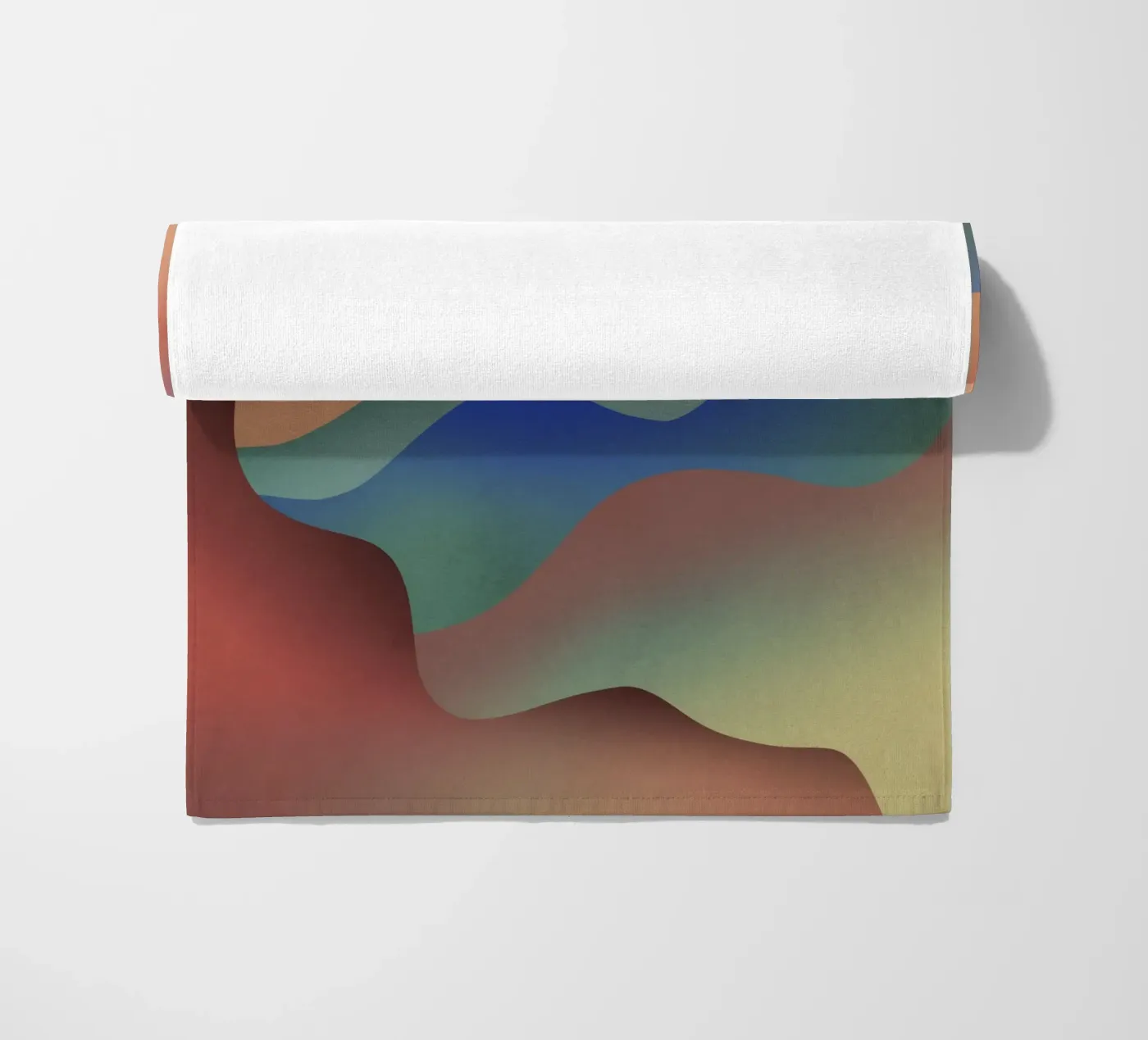 Organic gradient strandhanddoek van Little Dean