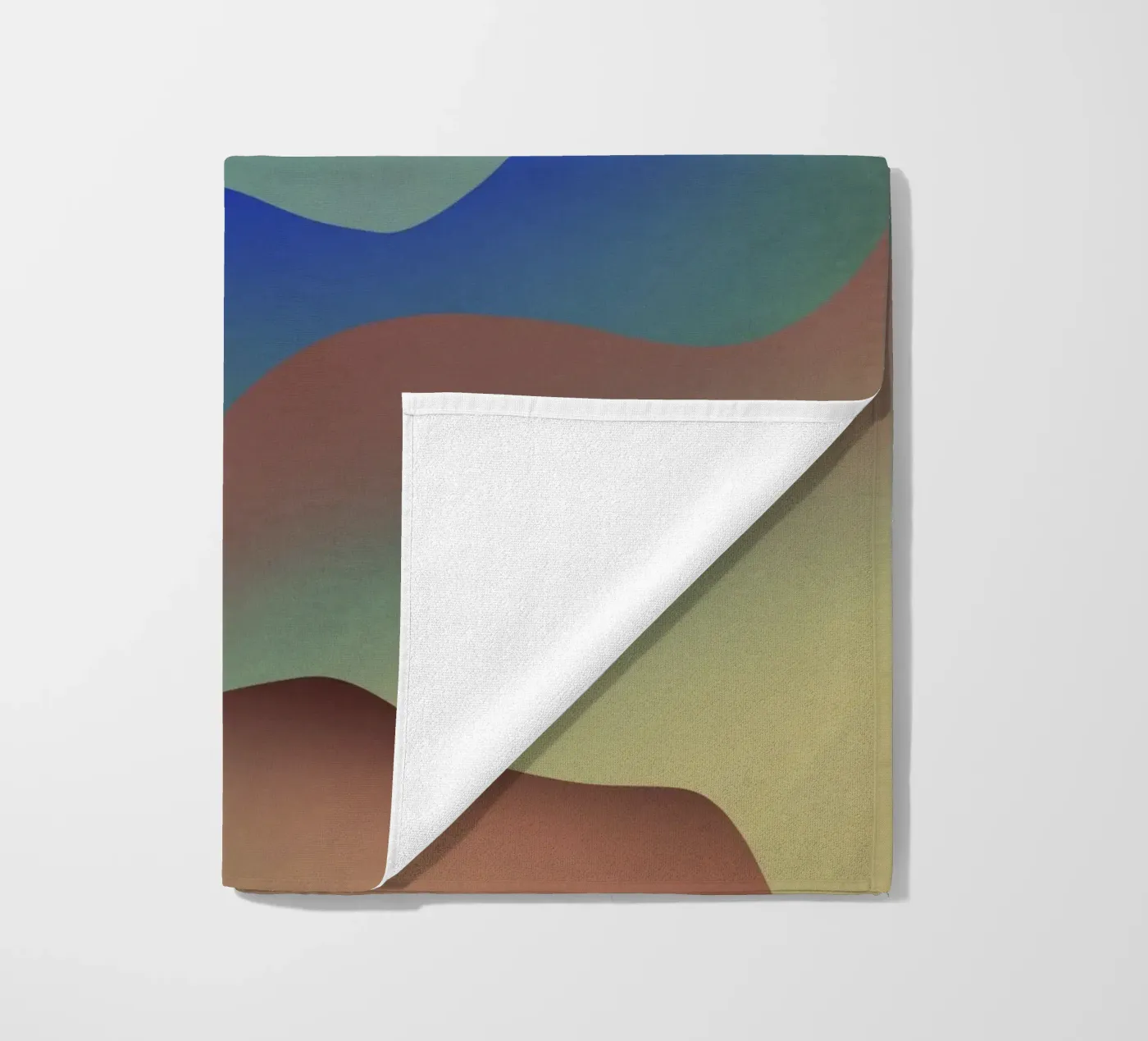 Organic gradient strandhanddoek van Little Dean