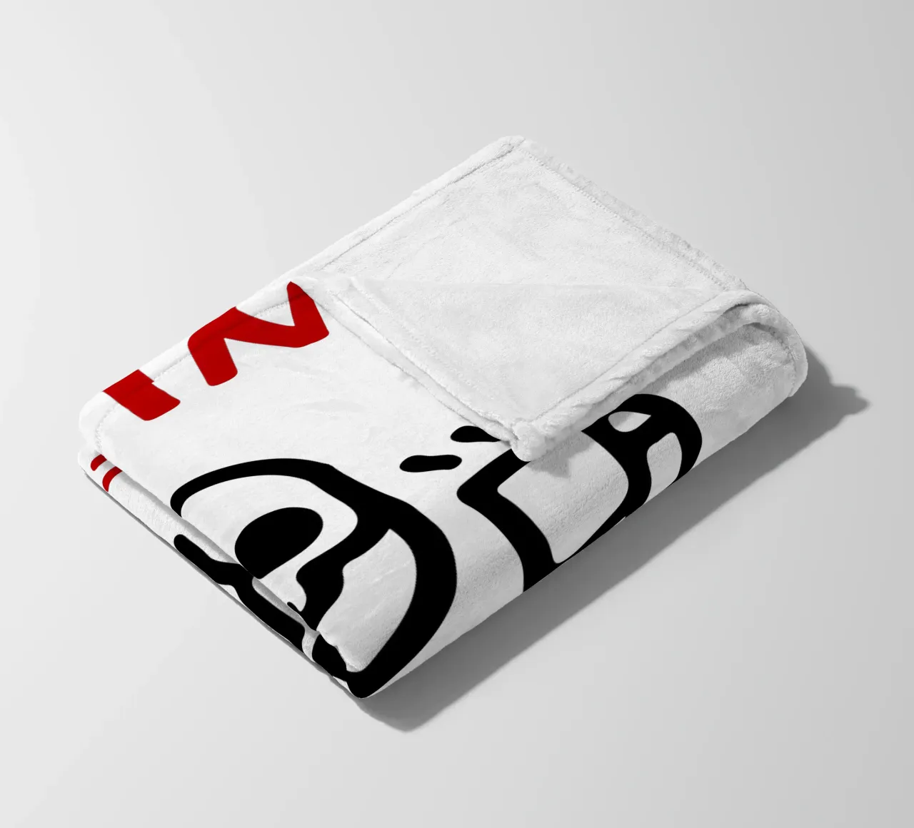 dead inside but caffeinated fleece blanket by onetime