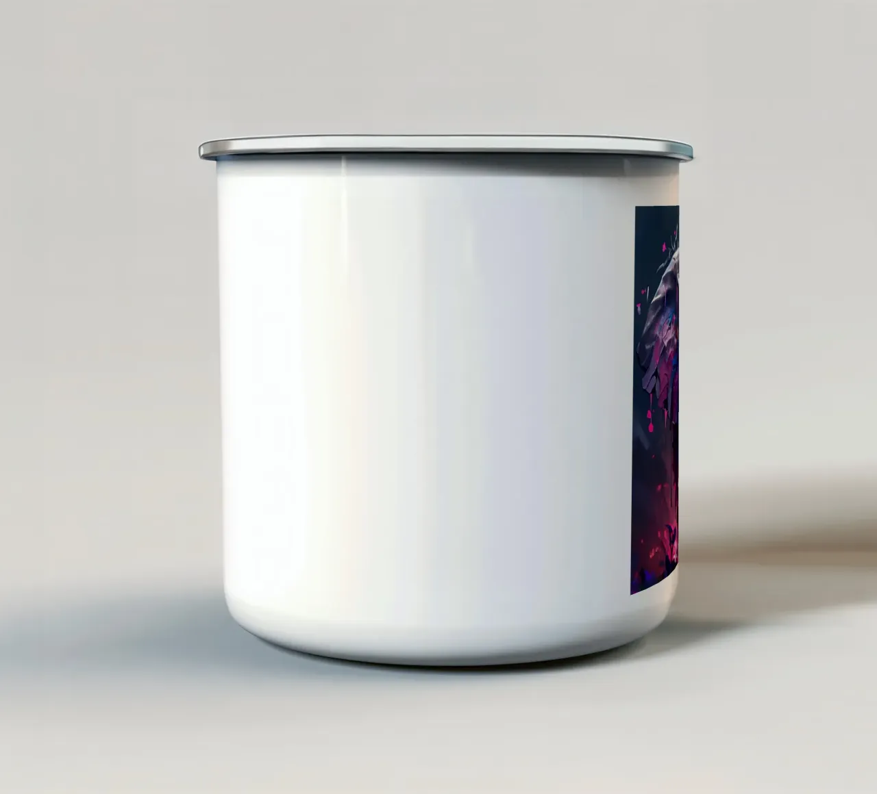 Stile_elefante_H_1 tazza in smalto da Tierisch bunt by LK