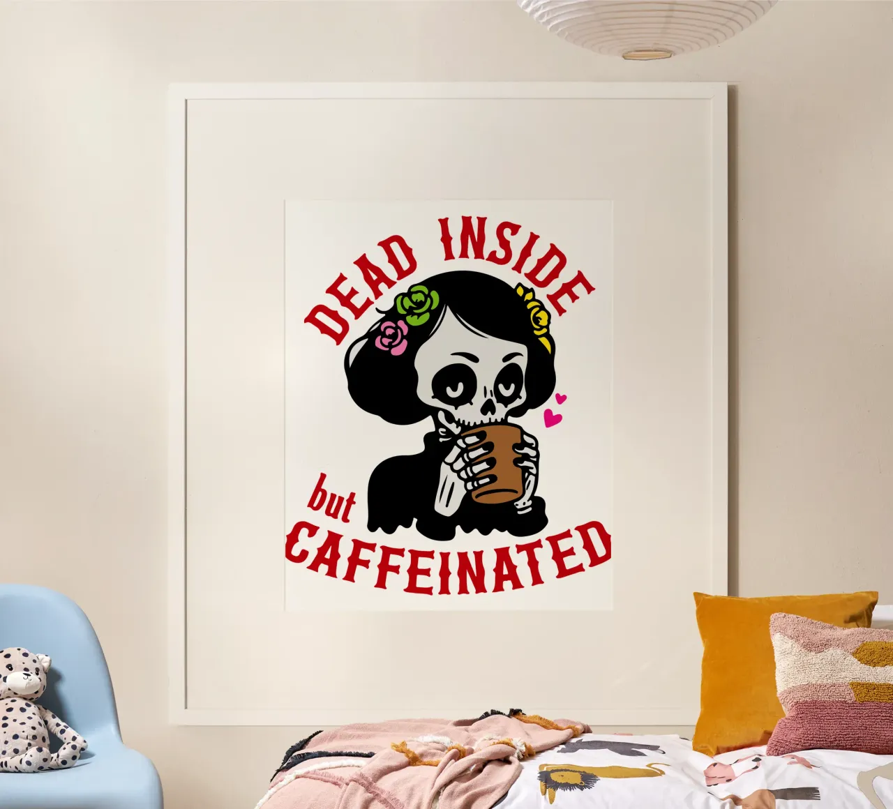 dead inside caffeinated hahnemühle by onetime