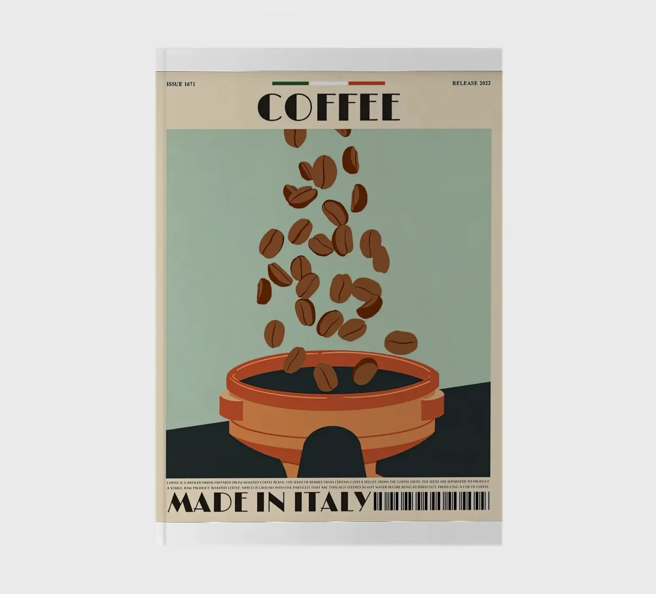 Kaffee trinken Notizbuch von Cocktail Drink