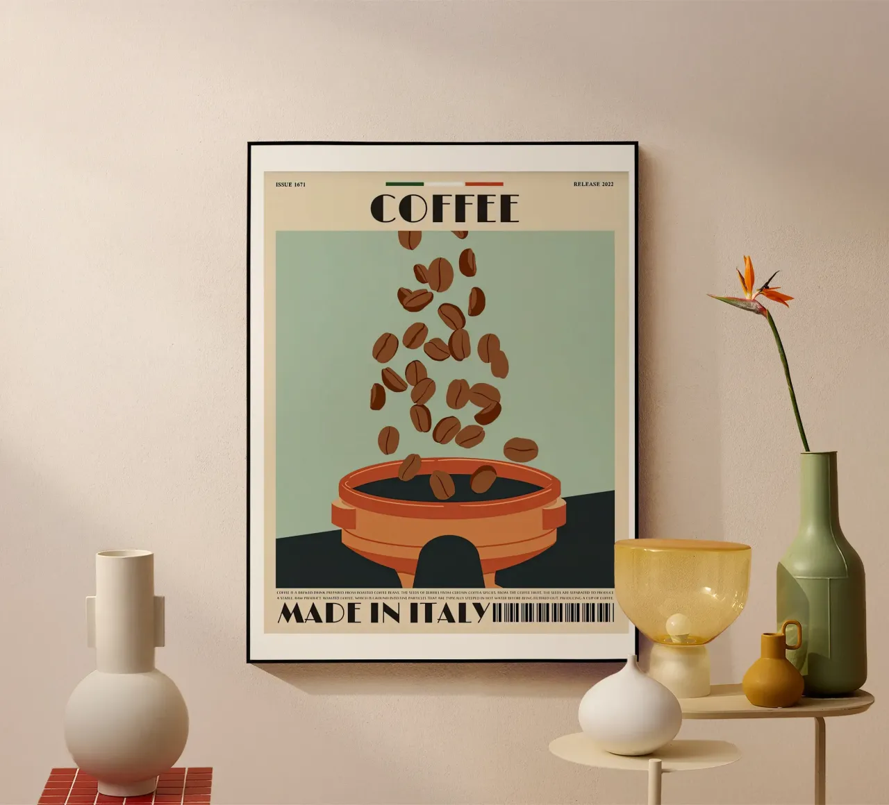 Bevanda al caffè plexiglass da Cocktail Drink