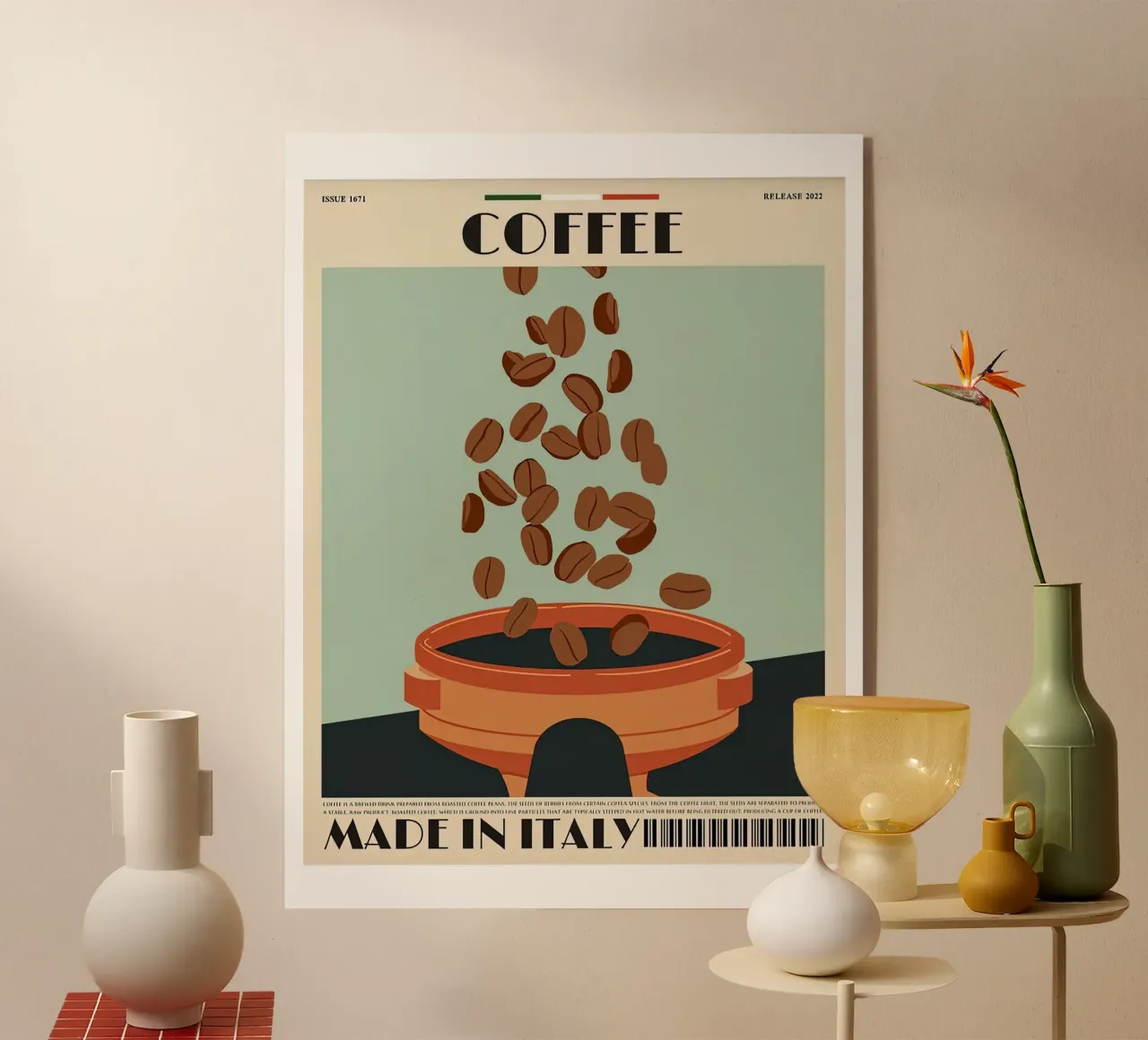 Bevanda al caffè plexiglass da Cocktail Drink