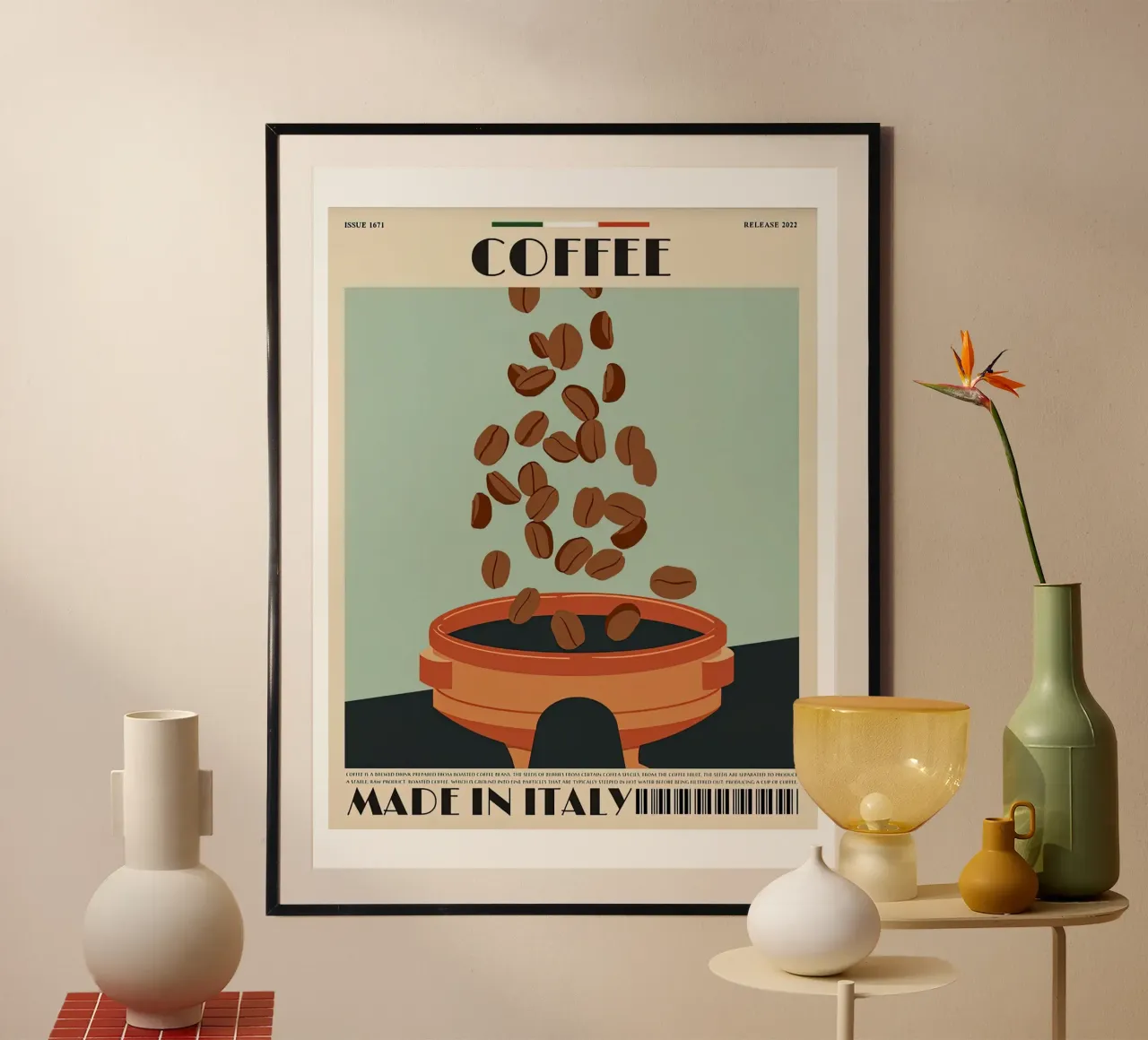 Bevanda al caffè poster da Cocktail Drink