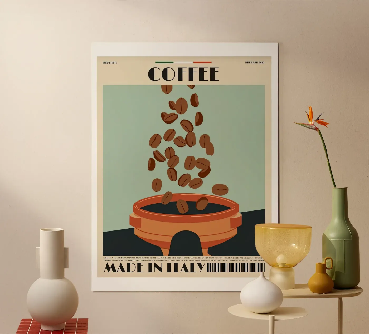 Bevanda al caffè poster da Cocktail Drink