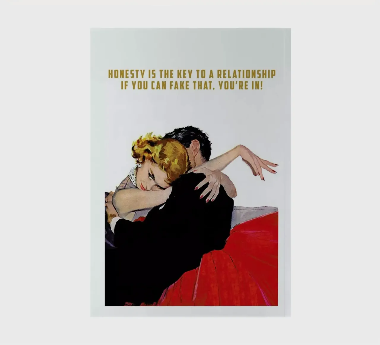 Honesty Is The Key notebook by Gallery Print and Art Limited