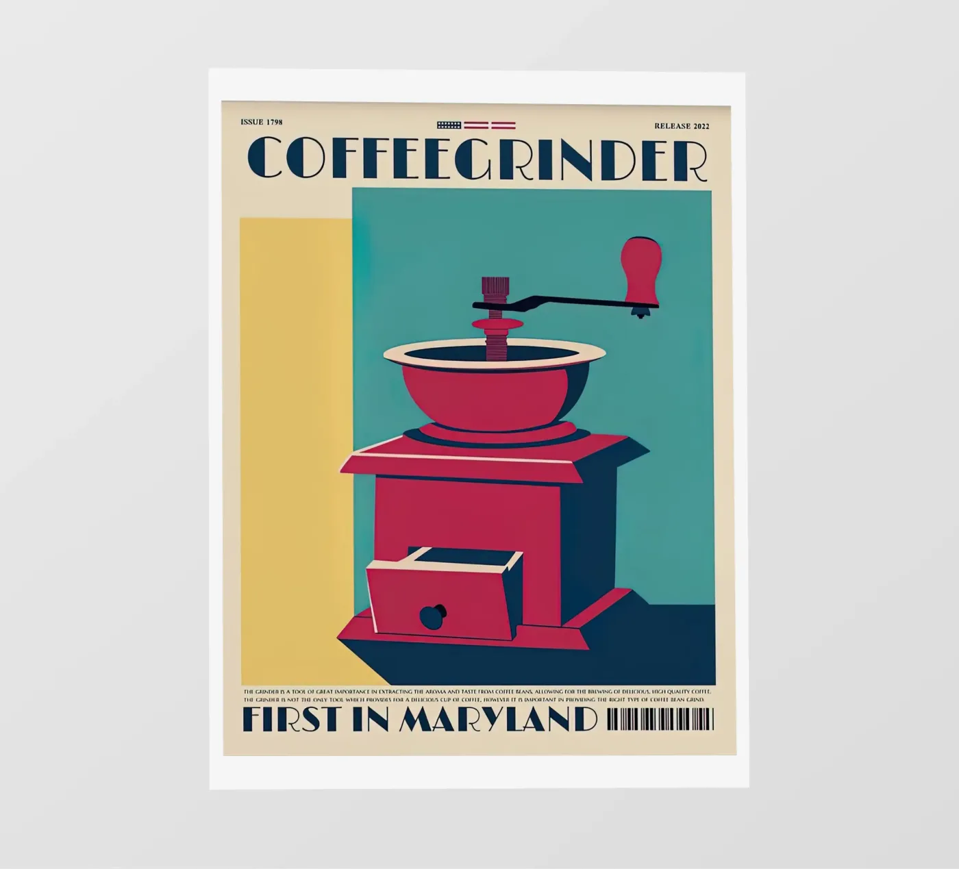 Coffee Grinder fotobehang van Cocktail Drink