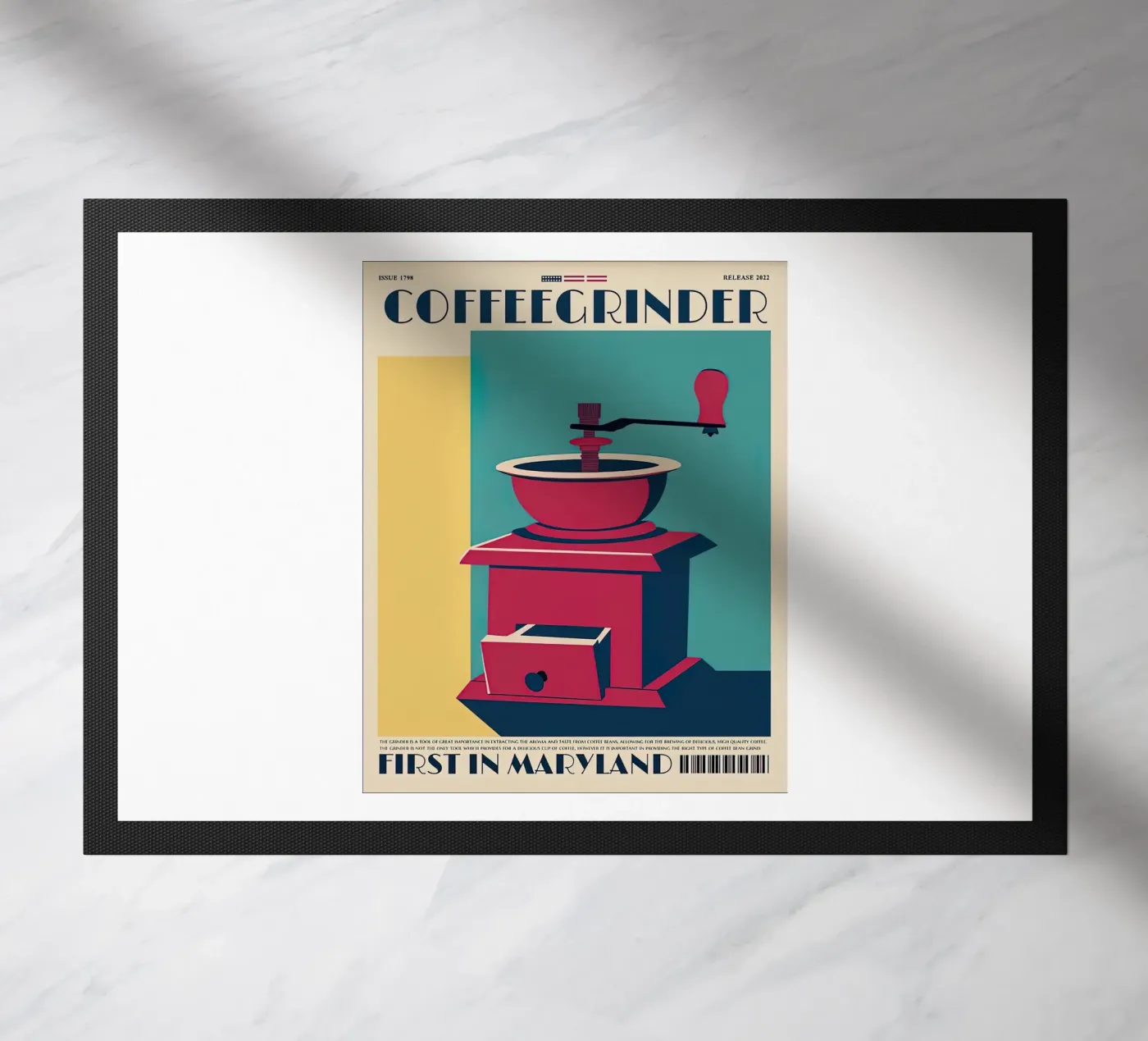 Coffee Grinder deurmat van Cocktail Drink