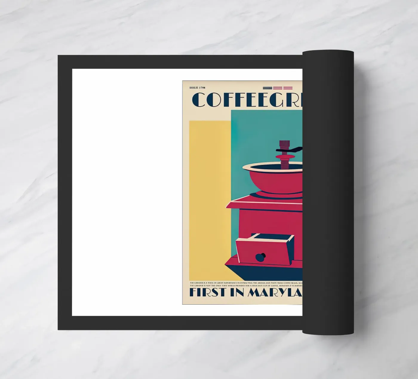 Coffee Grinder deurmat van Cocktail Drink