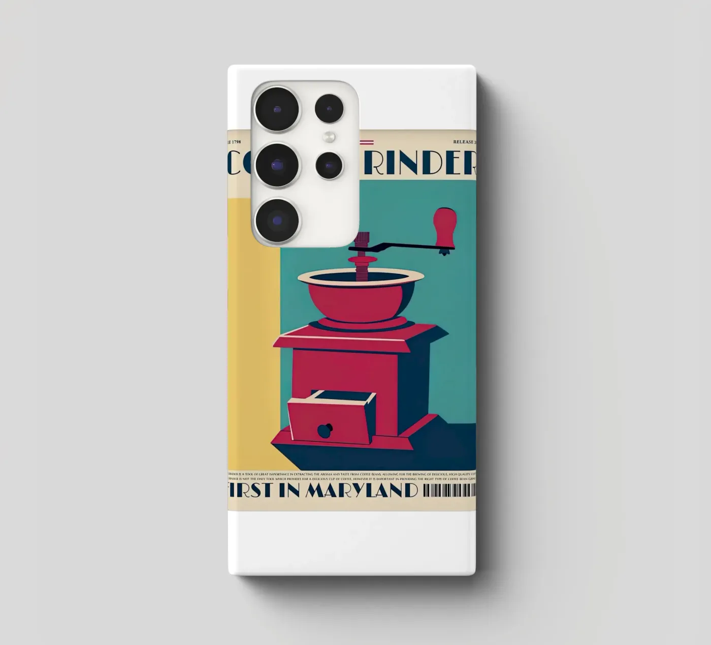 Macinacaffè cover samsung da Cocktail Drink