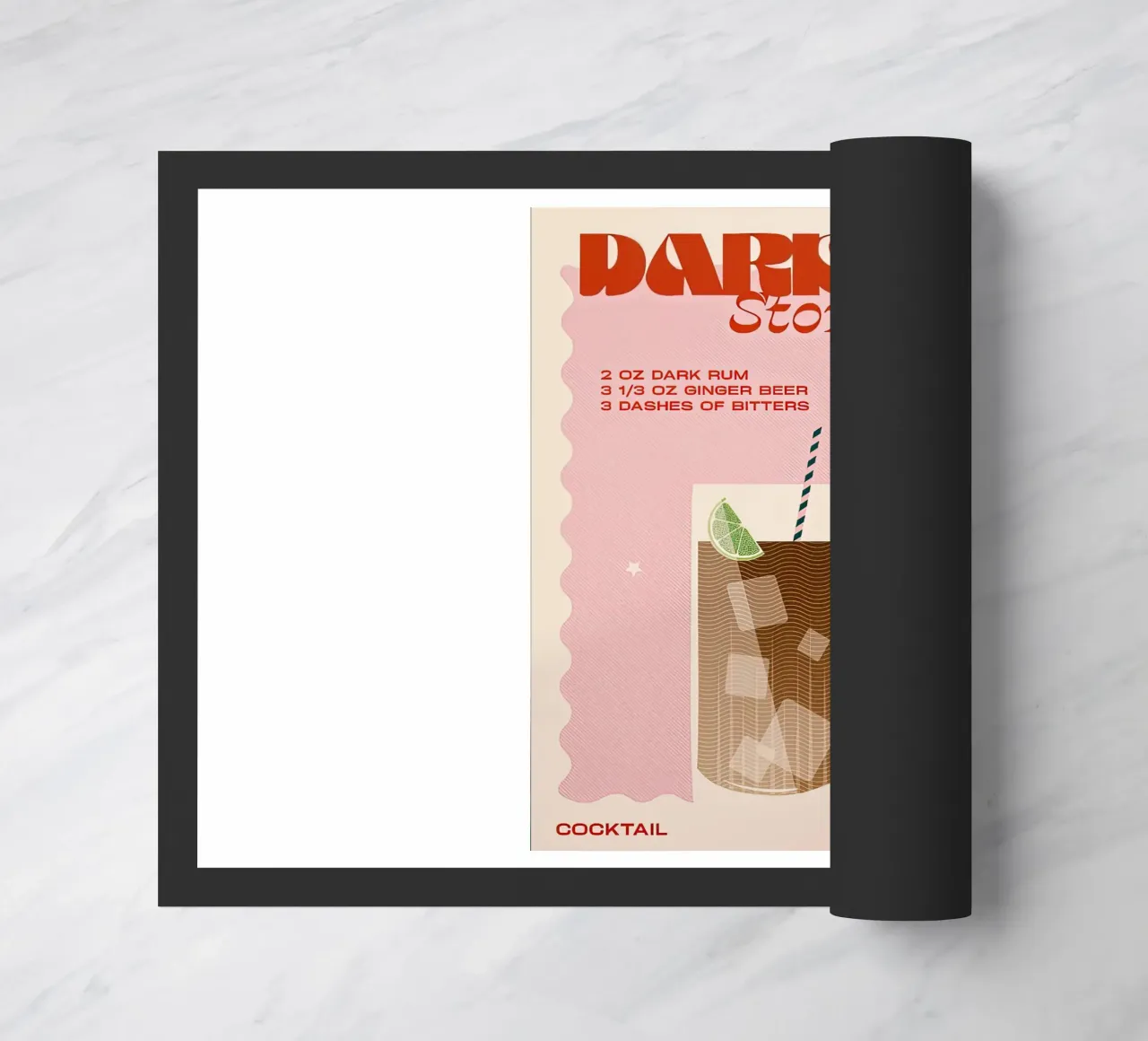 Dark And Stormy zerbino da Cocktail Drink