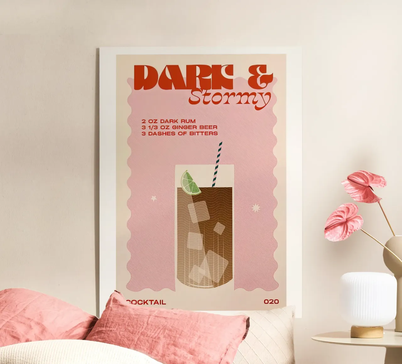 Buio e tempesta plexiglass da Cocktail Drink