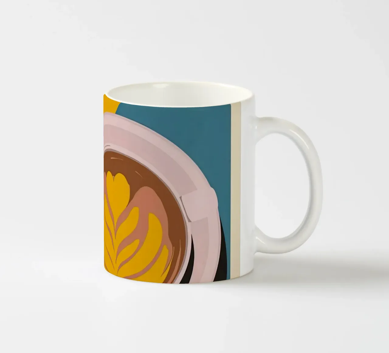 Tazza Caffe Latte tazza in ceramica da Cocktail Drink