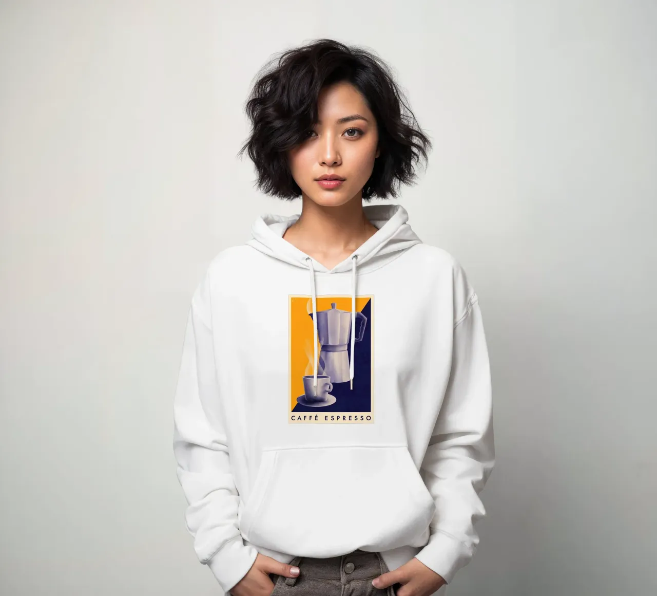 Tazza di caffè espresso felpa con cappuccio da Cocktail Drink