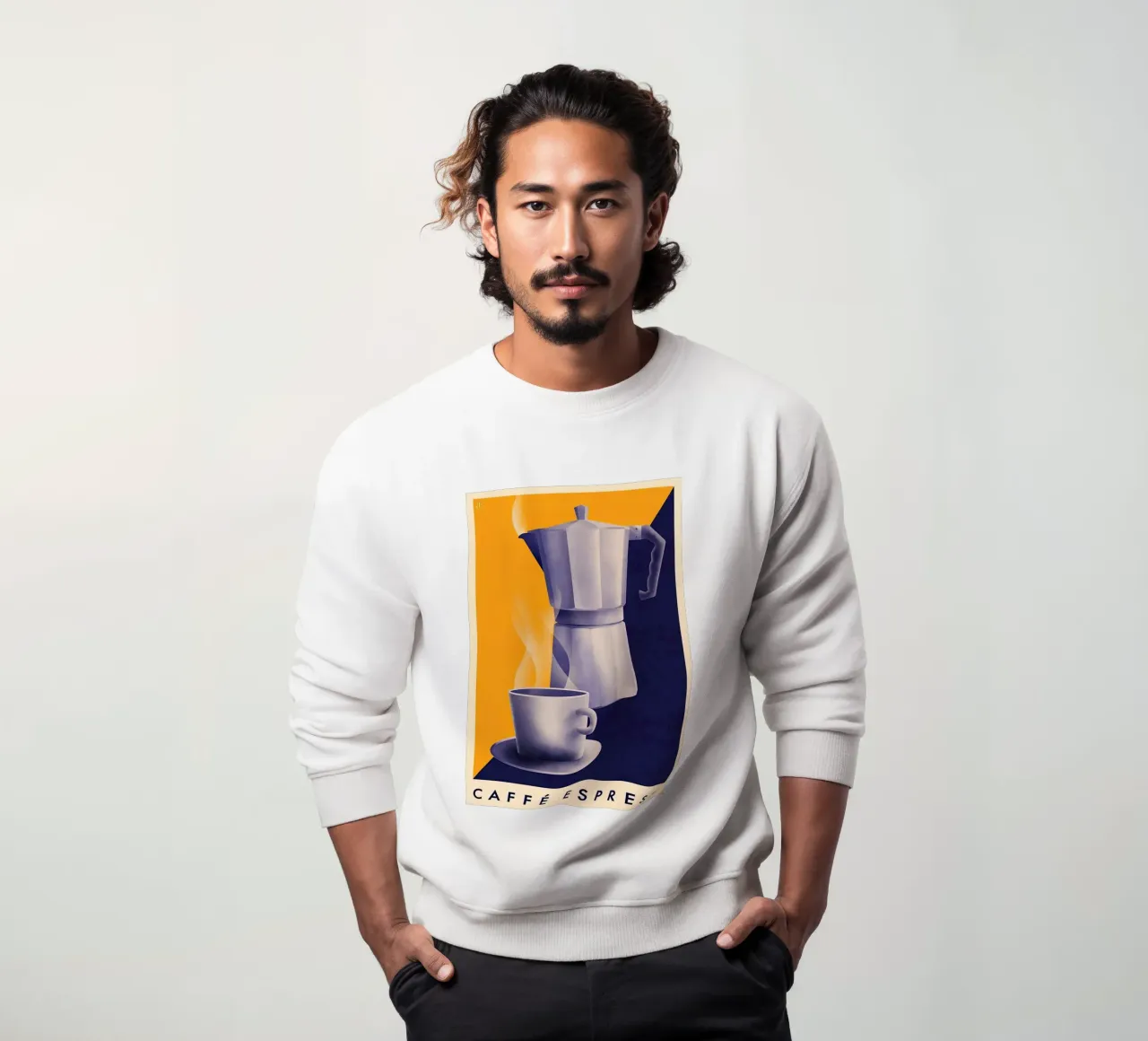 Tazza di caffè espresso felpa da Cocktail Drink