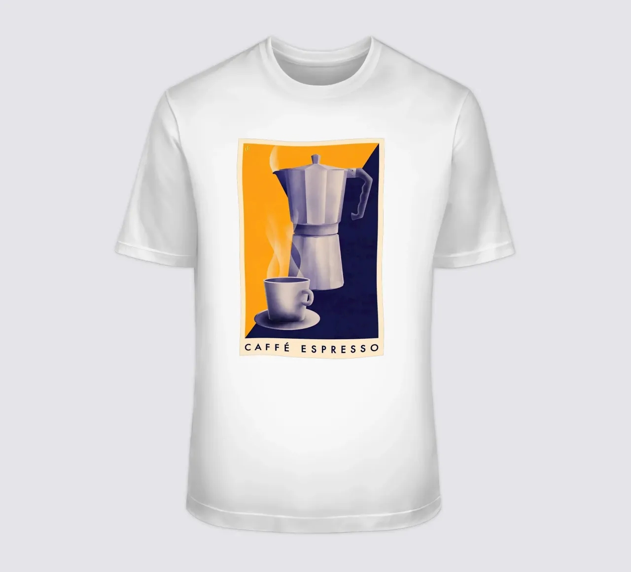 Tazza di caffè espresso t-shirt da Cocktail Drink