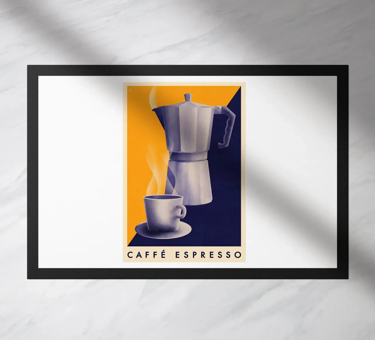 Tazza di caffè espresso zerbino da Cocktail Drink