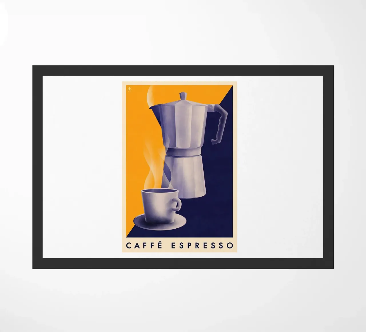 Tazza di caffè espresso zerbino da Cocktail Drink