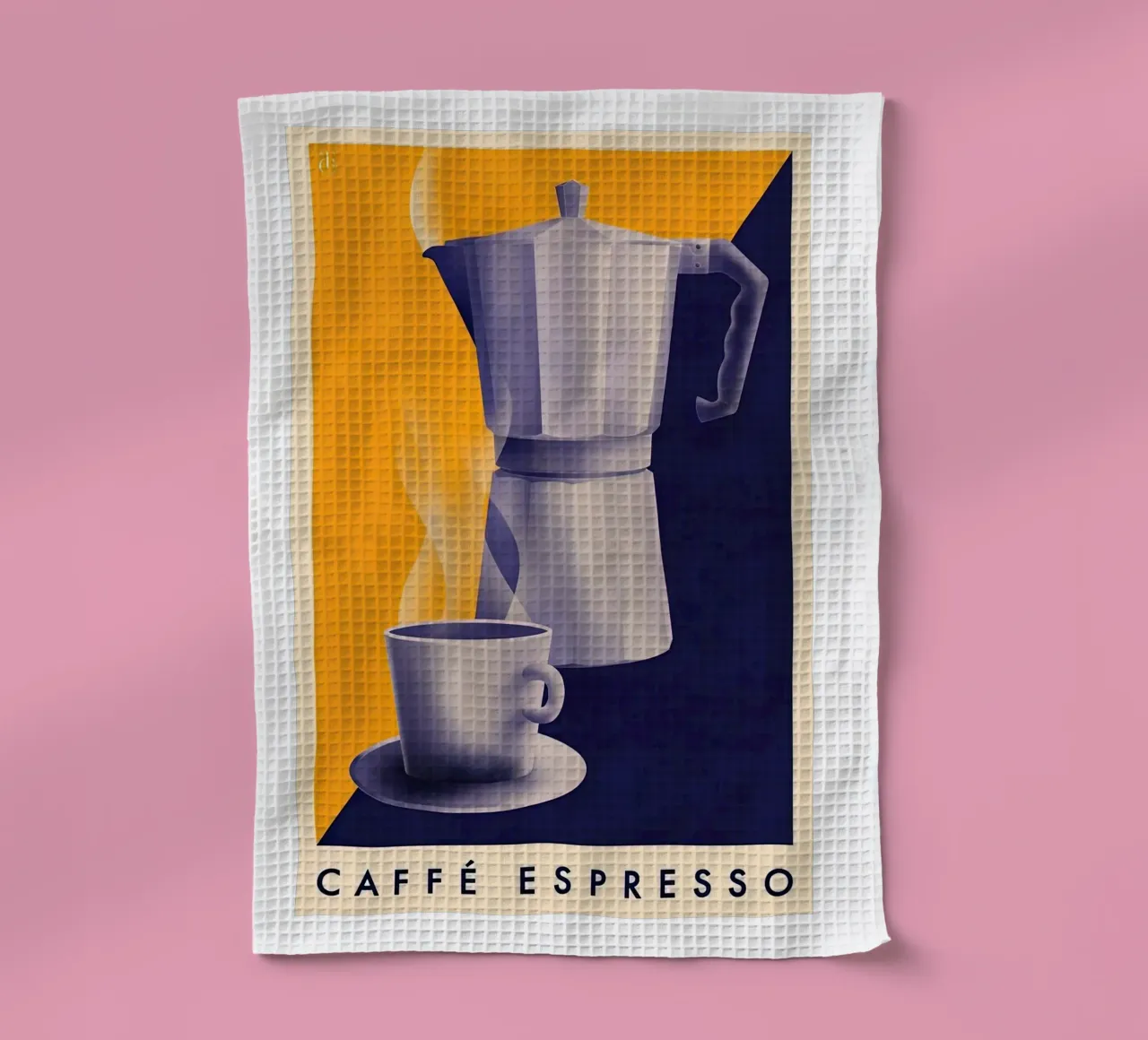 Tazza di caffè espresso canovaccio da cucina da Cocktail Drink