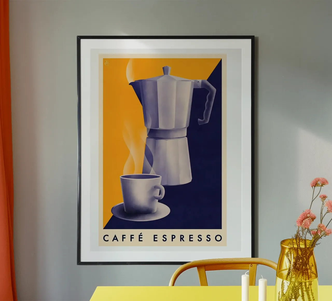 Tazza di caffè espresso carta hahnemühle da Cocktail Drink