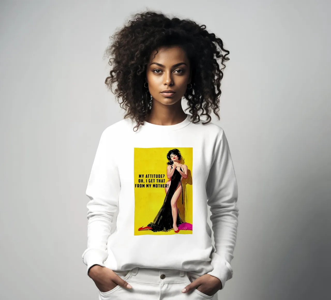 My Attitude? felpa da Gallery Print and Art Limited
