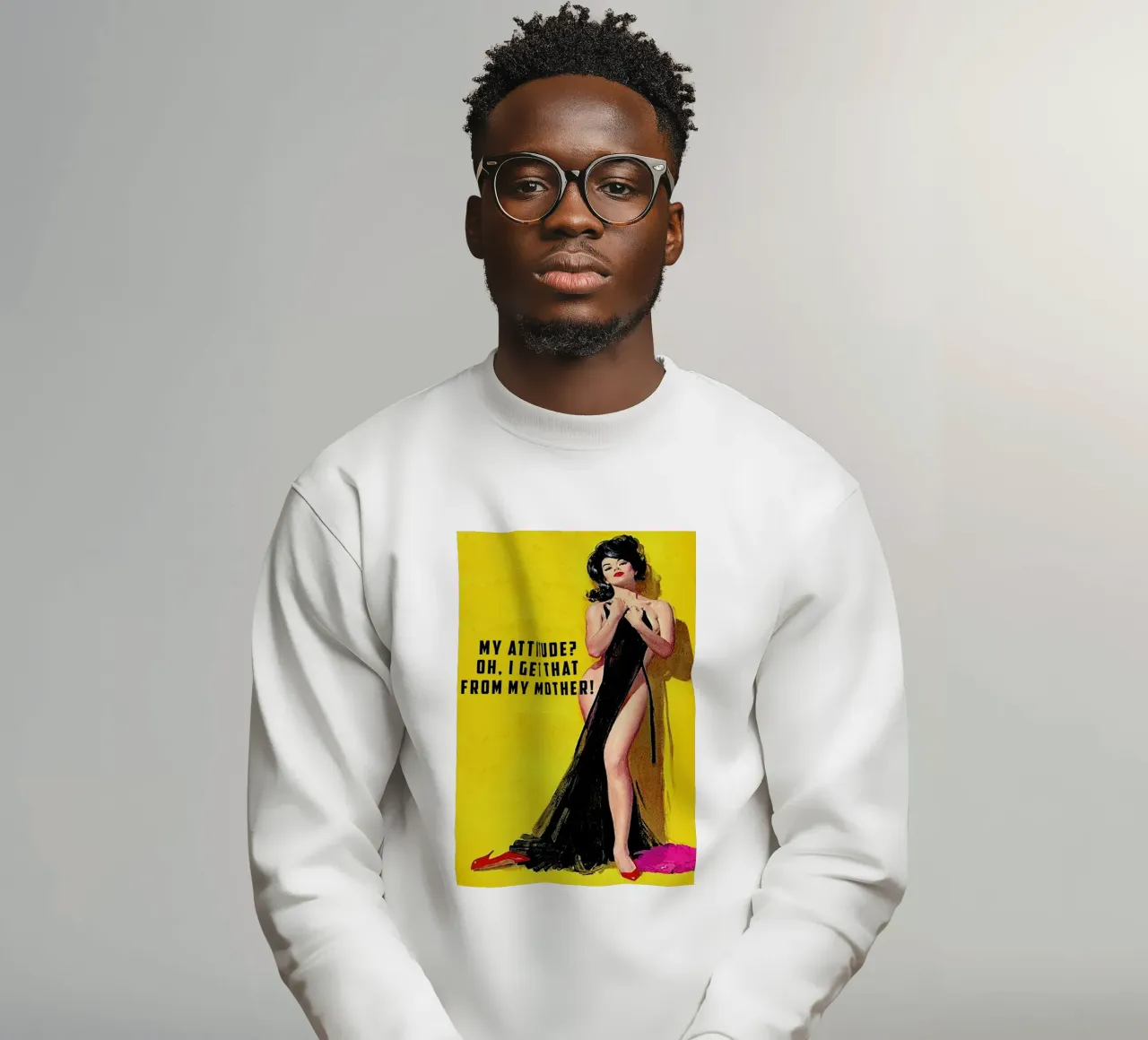 My Attitude? felpa da Gallery Print and Art Limited