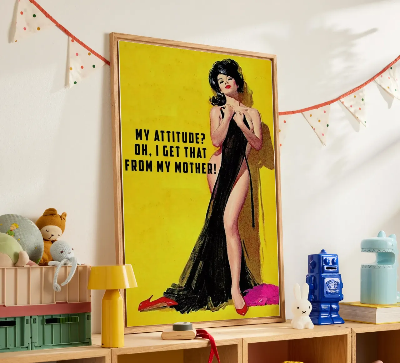 My Attitude? plexiglass da Gallery Print and Art Limited