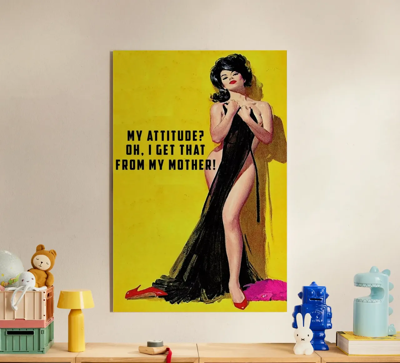 My Attitude? plexiglass da Gallery Print and Art Limited